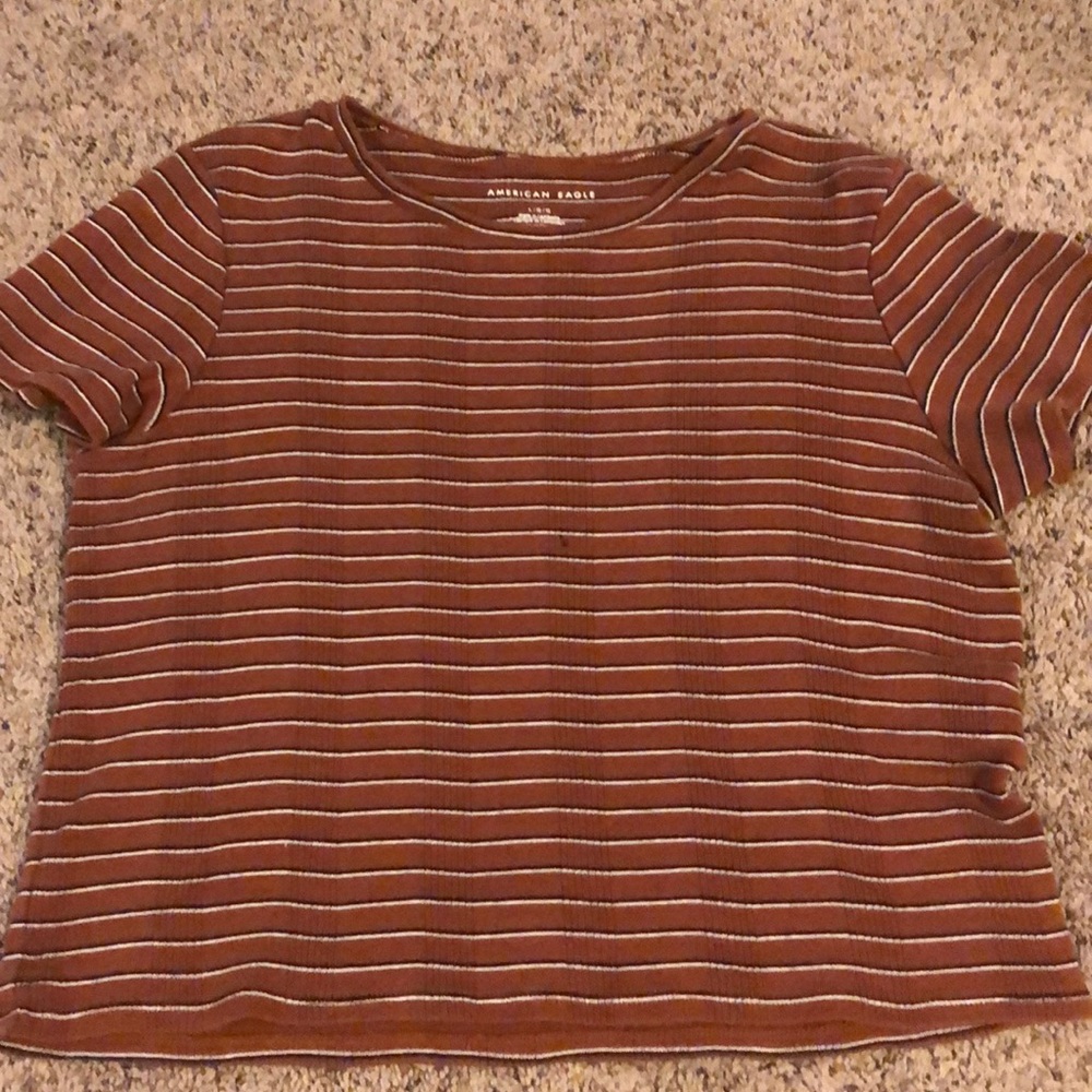 American eagle cropped shirt